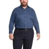 imageMichael Kors Mens Dress Shirt Travel Stretch Fit Big and TallNavy