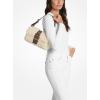 imageMichael Kors Colby Medium Shoulder BagGoldtone HardwareFaux Natural Curly Shearling With Brown Mk Signature TrimNatural Multi