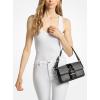 imageMichael Kors Colby Medium Shoulder BagSilvertone HardwareRhinestone Hot FixBlack