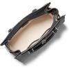 imageMichael Kors Hamilton Large SatchelSilvertone HardwareTonal Mk Signature Coated TwillBlack