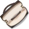imageMichael Kors Jana Extra Small Top Handle Crossbody BagGoldtone HardwareCrocodile Embossed LeatherChocolate