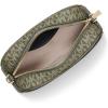 imageMichael Kors Jet Set Small Camera Crossbody Bag GoldTone HardwareTonal MK Signature Coated TwillIvy