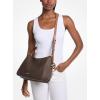 imageMichael Kors Nolita Medium Top Zip Convertible ShoulderGoldtone HardwareMk Signature Coated TwillBrownAcorn