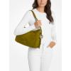 imageMichael Kors Nolita Medium Top Zip Convertible ShoulderGoldtone HardwareNubuck LeatherPistachio