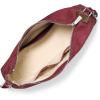 imageMichael Kors Nolita Medium Top Zip Convertible ShoulderSilvertone HardwareNubuck LeatherOxblood
