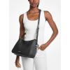 imageMichael Kors Nolita Medium Top Zip Convertible ShoulderSilvertone HardwareTonal Mk Signature Coated TwillBlack