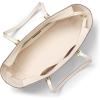 imageMichael Kors Quinn Large ToteGoldtone HardwareLight Cream