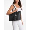 imageMichael Kors Quinn Large ToteSilvertone HardwareBlack
