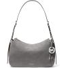 Silver-tone Hardware/Nubuck Leather/Storm