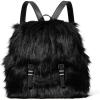 imageMichael Kors Quinn Medium Flap Backpack GoldTone HardwareShearlingNaturalDark Gunmetaltone HardwareShearlingBlack