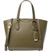 Gold-tone Hardware/Safari Green