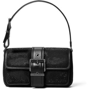 imageMichael Kors Colby Medium Shoulder BagDark Gunmetaltone HardwareRhinestone Hot FixBlack