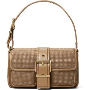 imageMichael Kors Colby Medium Shoulder BagGoldtone HardwareRhinestone Hot FixHusk
