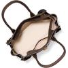 imageMichael Kors Hamilton Nomad Small Shoulder Tote Antique GoldTone HardwareFringe SuedeChocolate
