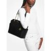 imageMichael Kors Jacquelyn Medium Chain ToteGoldtone HardwareBlack