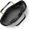 imageMichael Kors Jacquelyn Medium Chain ToteGoldtone HardwareBlack