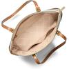 imageMichael Kors Jet Set Top Zip ToteGoldtone HardwareVanillaAcorn