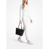 imageMichael Kors Jet Set Top Zip ToteSilvertone HardwareBlack