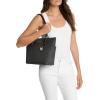 imageMichael Kors Jet Set Top Zip ToteSilvertone HardwareSignatureBlack