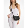 imageMichael Kors Kyla Small Convertible PouchetteGoldtone HardwareTwisted BraidBlack