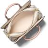 imageMichael Kors Laila Medium SatchelGoldtone HardwareSoft PinkLight CreamFawn