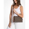 imageMichael Kors Nessa Large MessengerGoldtone HardwareBrownAcorn
