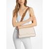 imageMichael Kors Nessa Large MessengerGoldtone HardwareVanillaAcorn
