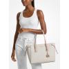 imageMichael Kors Voyager Medium ToteGoldtone HardwareVanillaSoft Pink