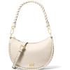 Gold-tone Hardware/Light Cream
