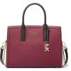 imageMichael Kors Laila Medium SatchelGoldtone HardwareMulberry Multi
