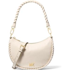 imageMichael Kors Kyla Small Convertible PouchetteGoldtone HardwareLight Cream