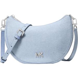 imageMichael Kors Kyla Small Convertible PouchetteSilvertone HardwareBlue Haze