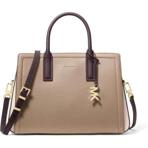 imageMichael Kors Laila Medium SatchelGoldtone HardwareBirch Multi