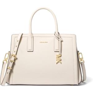 imageMichael Kors Laila Medium SatchelGoldtone HardwareLight Cream