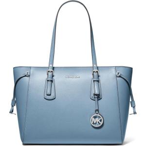 imageMichael Kors Voyager Medium ToteSilvertone HardwareChambray
