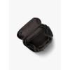 imageMichael Kors Hudson City Buckle Backpack Light Gunmetal HardwareChocolateGunmetalhardwareSignatureImperial Blue