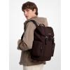 imageMichael Kors Hudson City Buckle Backpack Light Gunmetal HardwareChocolateLight Gunmetal HardwareChocolate