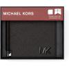 imageMichael Kors Mens Edison Notched Slim Folding Card Case with Money ClipChocolate