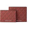 imageMichael Kors Mens Greyson Billfold Wallet with PasscaseCrimson Signature