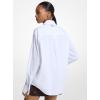imageMichael Kors Womens Cotton Long Sleeve ShirtWhite