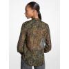 imageMichael Kors Womens Paisley Bow BlouseIvy
