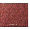 imageMichael Kors Mens Greyson Billfold Wallet with PasscaseCrimson Signature