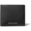 imageMichael Kors Mens Hudson Billfold Wallet Black Pebbled Leather