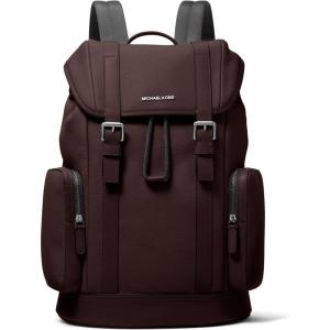 imageMichael Kors Hudson City Buckle Backpack Light Gunmetal HardwareChocolateLight Gunmetal HardwareChocolate