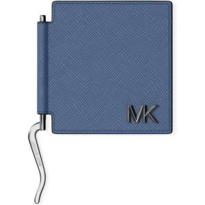 imageMichael Kors Mens Edison Notched Slim Folding Card Case with Money ClipFrench Blue