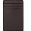 imageMichael Kors Edison Notched Card Case Chocolate