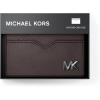 imageMichael Kors Edison Notched Card Case Chocolate