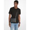 imageMichael Kors Hudson Accordion Crossbody Bag Light Gunmetal HardwareBlack Signature