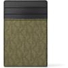 imageMichael Kors Mens Hudson Notched Card CasePistachio Signature