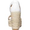 imageMichael Kors womens Berkley Mid WedgeVachetta LeatherOptical White
